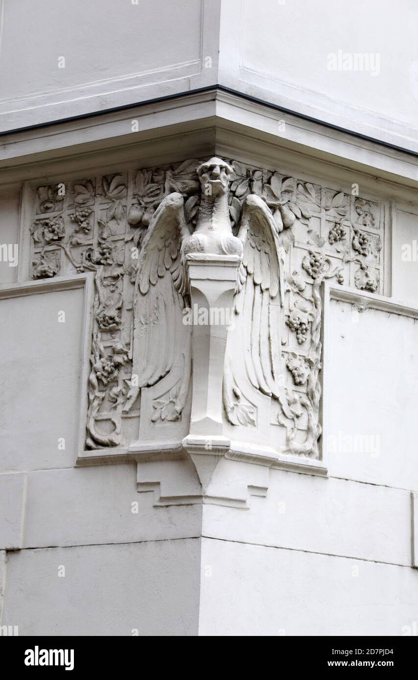 Architettura storica a Maribor nella Slovenia orientale Foto Stock