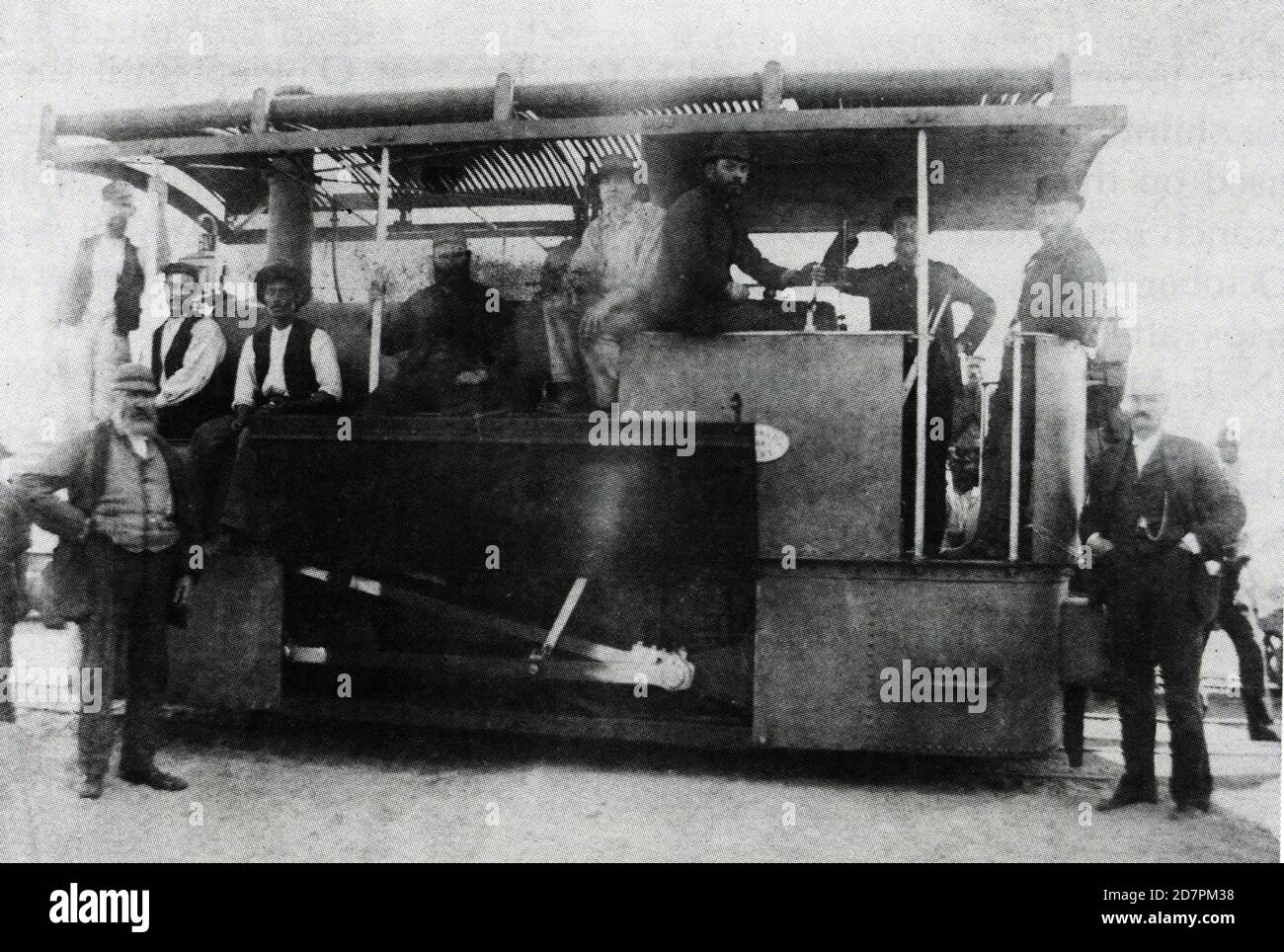 Storia del Sud Africa: Cape Copper Company condensatore 0-4-0T; forse John Taylor ca. 1886 Foto Stock