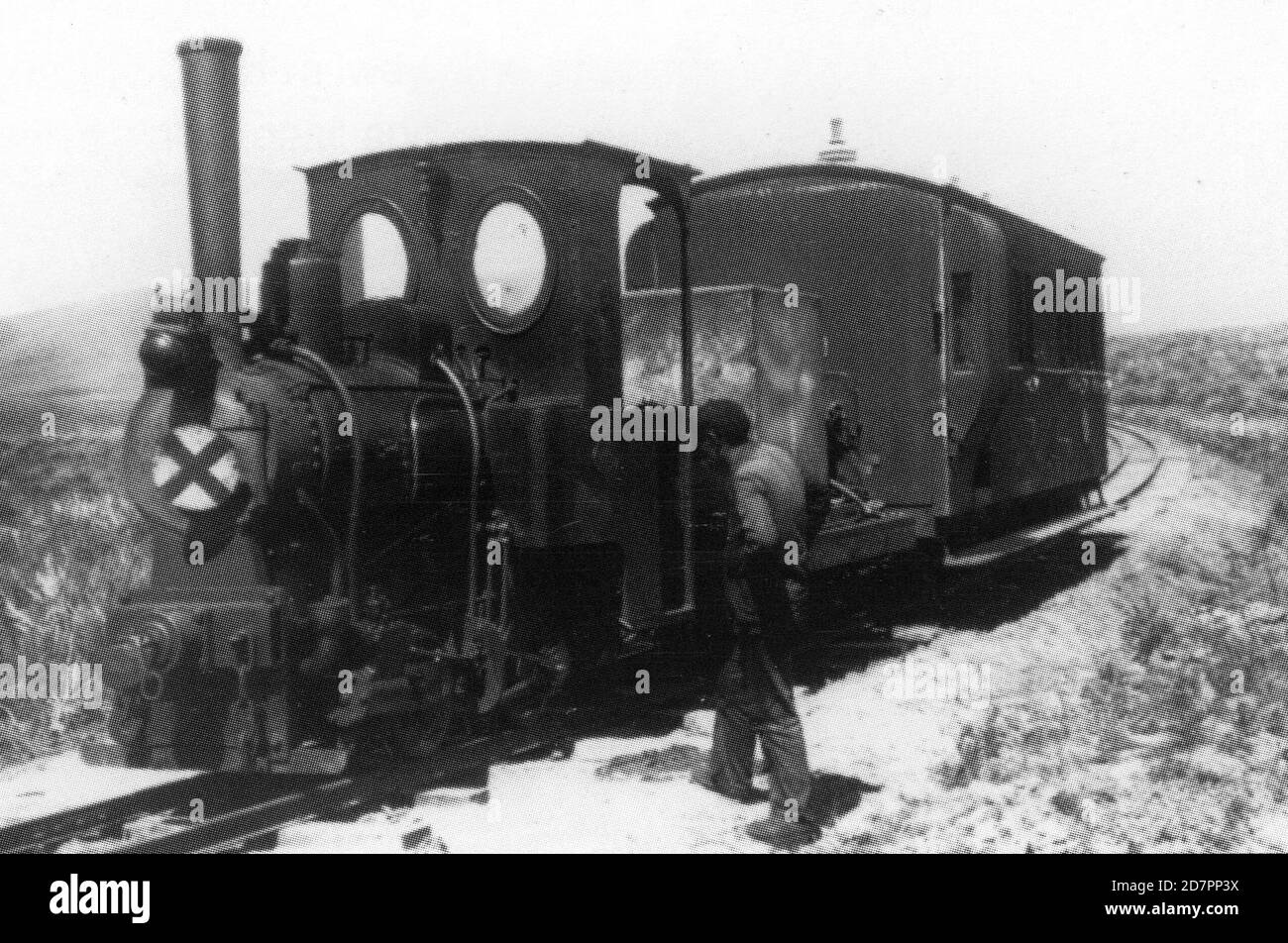 Storia del Sud Africa: Cape Government Railways a scartamento ridotto 0-4-0T di c.. 1903 ca. 1904 Foto Stock