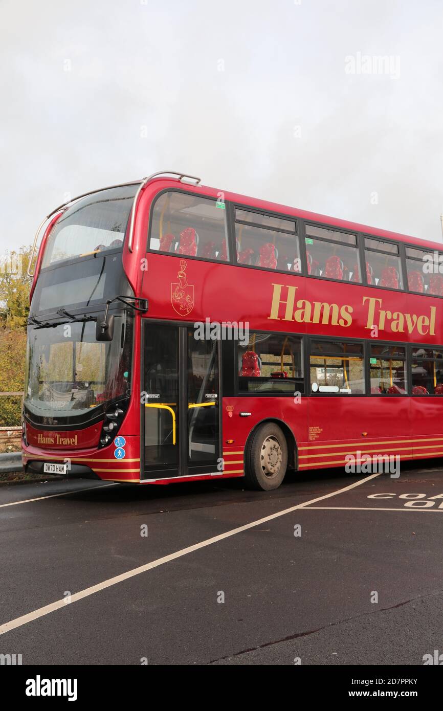 NUOVO 400 ADL ALEXANDER DENNIS ENVIRO 2020 AUTOBUS A DUE PIANI DI VIAGGI PROSCIUTTI Foto Stock