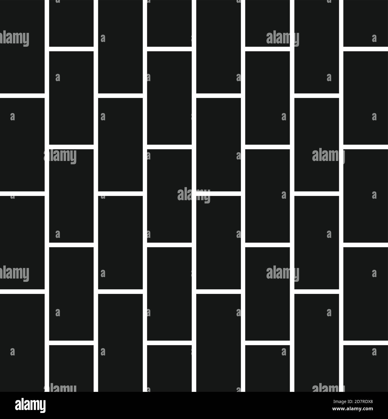 Icona di pavimentazione stradale in mattoni. Semplice illustrazione di mattone strada pavimentazione vettore icona per web design isolato su sfondo bianco Illustrazione Vettoriale