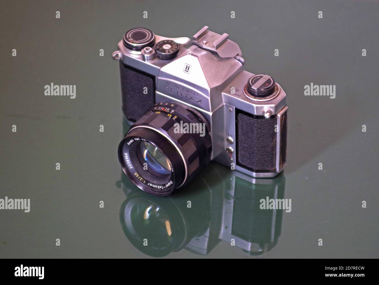 vecchia collezione di fotocamere Foto Stock