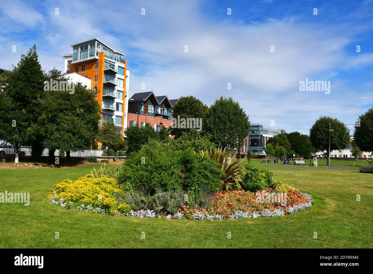 Victoria Park, Newbury, Berkshire, Regno Unito Foto Stock