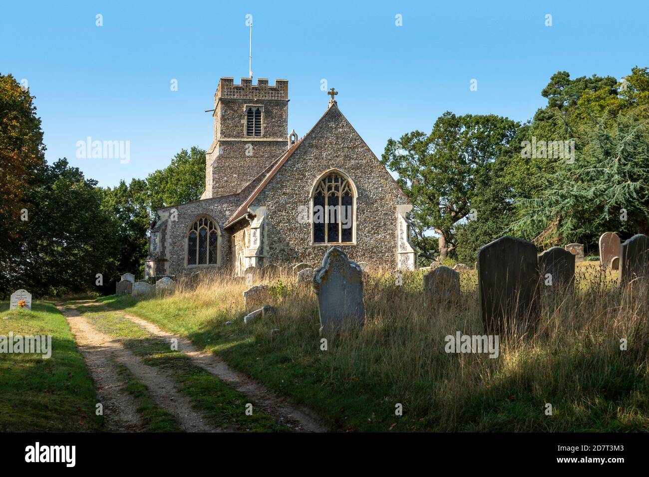St Andrews Church, Marlesford, Suffolk, Inghilterra Foto Stock