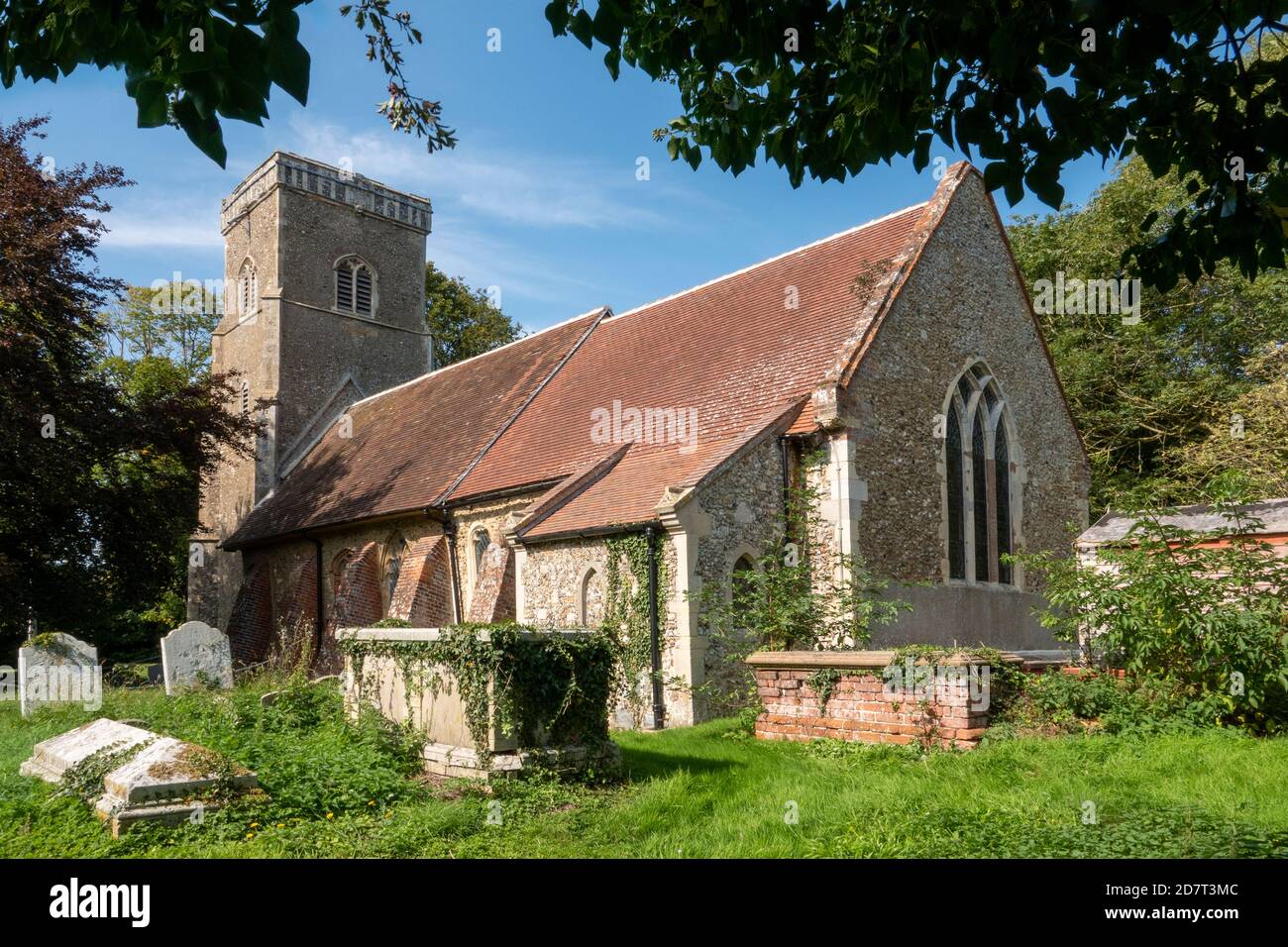 Chiesa di San Lorenzo, Knodishall, suffolk, Inghilterra Foto Stock