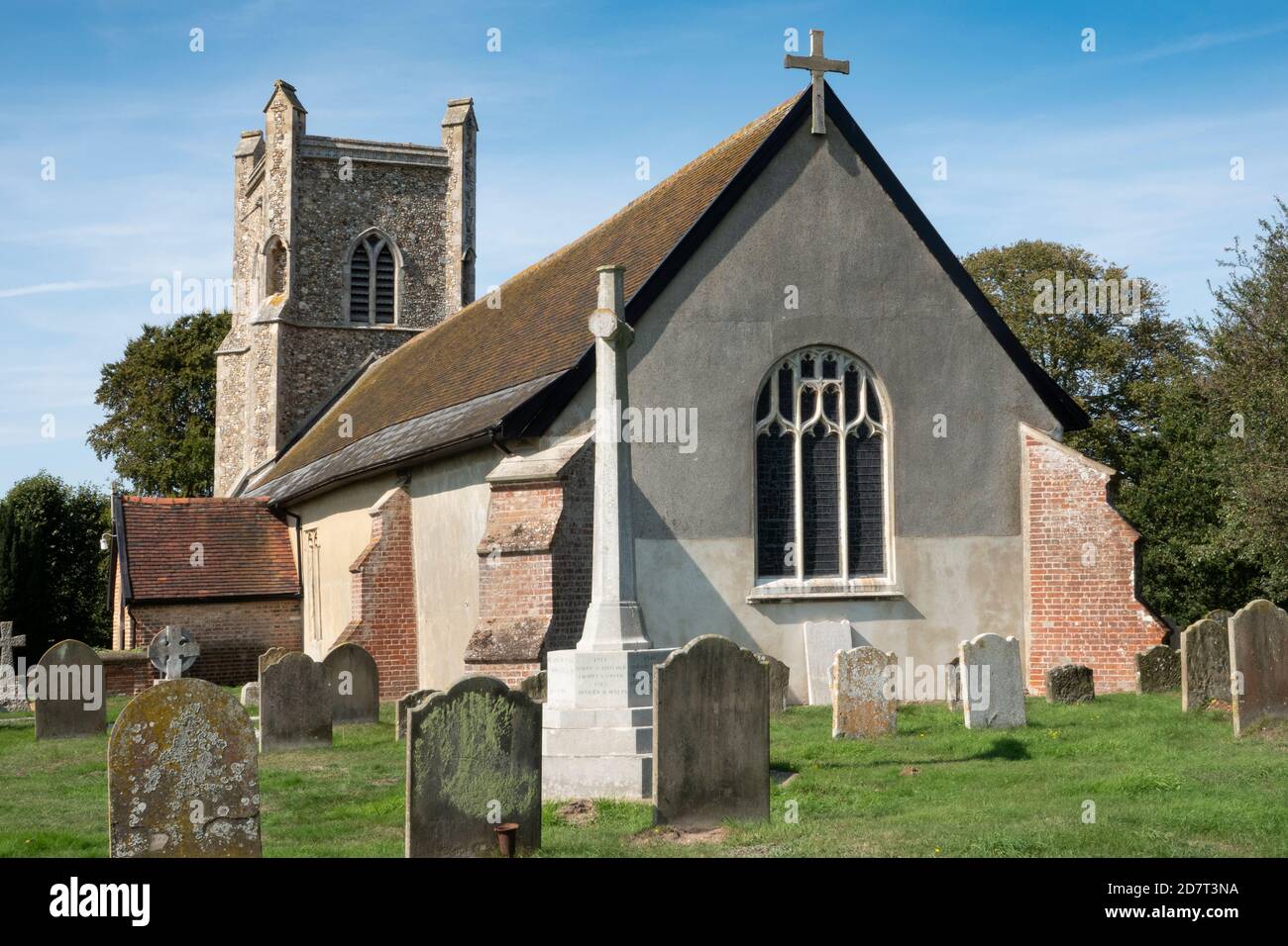 Chiesa di Santa Maria, Friston, Suffolk, Inghilterra Foto Stock