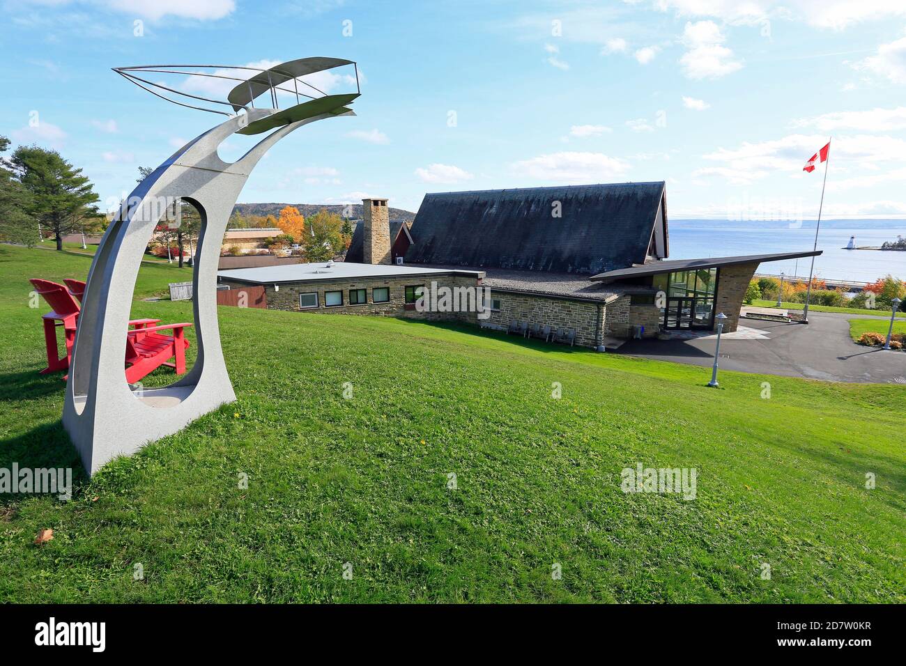 Alexander Graham Bell Museum, Baddeck, Nuova Scozia Foto Stock