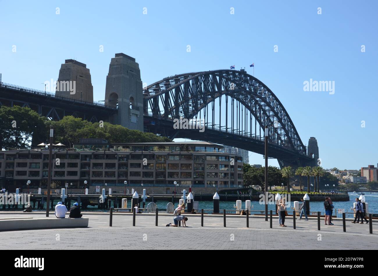 Il Ponte del Porto di Sydney Foto Stock