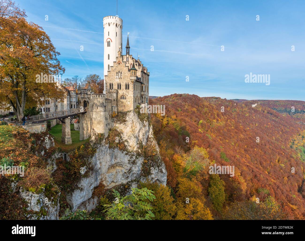 Castello di Lichtenstein 2 Foto Stock