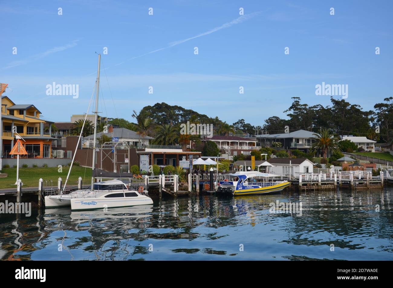 Lungomare di Jervis Bay, NSW Foto Stock