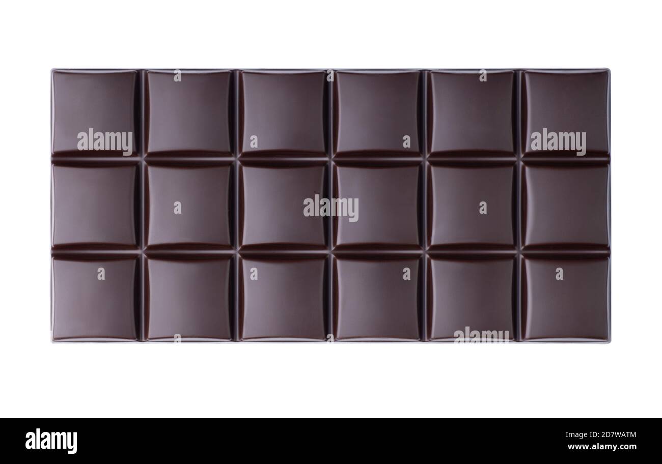 Dark chocolate bar Foto Stock