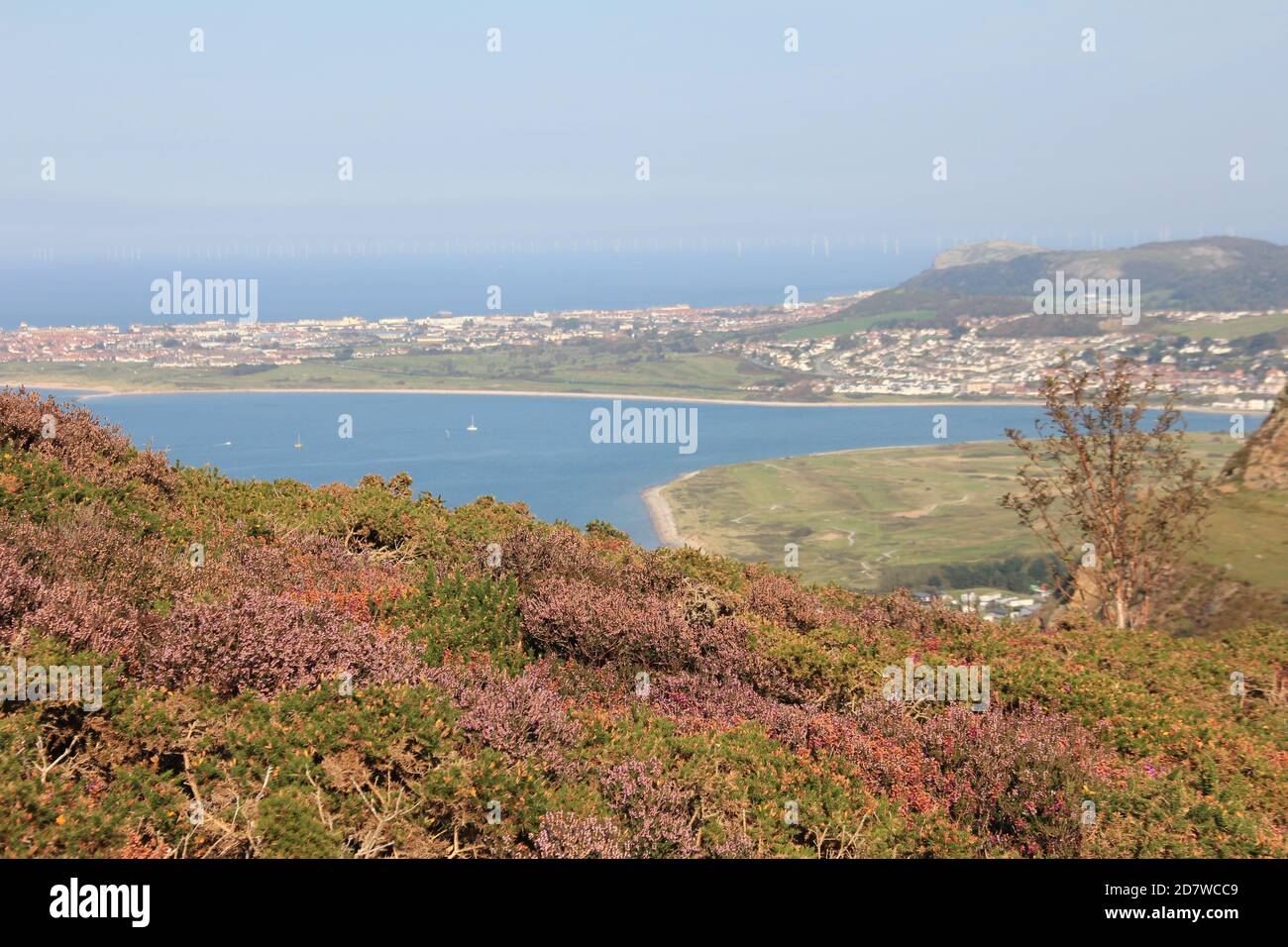 Penmaenmawr Foto Stock