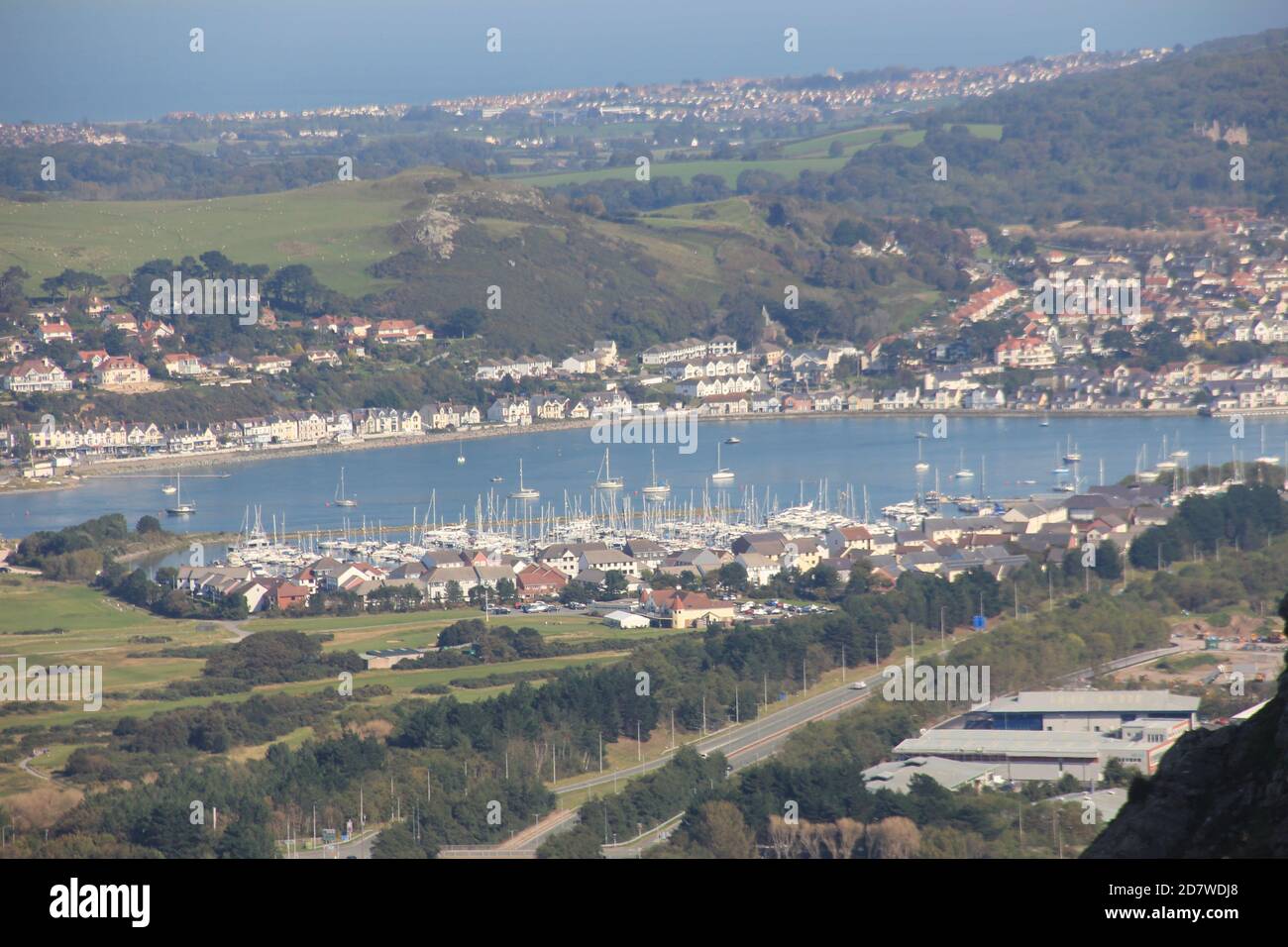 Penmaenmawr Foto Stock