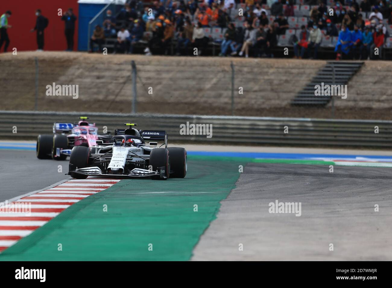 Algarve International Circuit, Portimao, Portogallo. 25 Ott 2020. Formula uno, Gran Premio del Portogallo, Race Day; Scuderia AlphaTauri Honda, Pierre Gasly Credit: Action Plus Sports/Alamy Live News Foto Stock