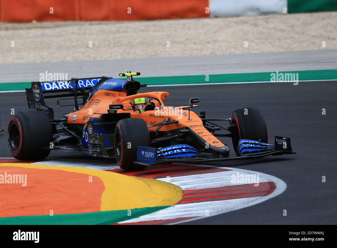 Algarve International Circuit, Portimao, Portogallo. 25 Ott 2020. Formula uno, Gran Premio del Portogallo, Race Day; McLaren, Lando Norris Credit: Action Plus Sports/Alamy Live News Foto Stock