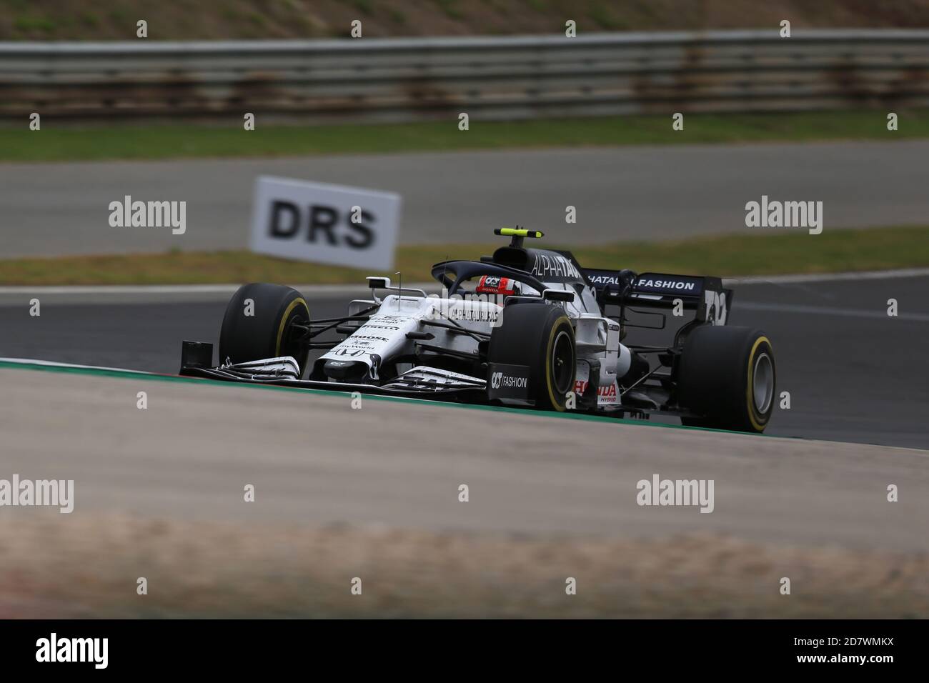 Algarve International Circuit, Portimao, Portogallo. 25 Ott 2020. Formula uno, Gran Premio del Portogallo, Race Day; Scuderia AlphaTauri Honda, Pierre Gasly Credit: Action Plus Sports/Alamy Live News Foto Stock