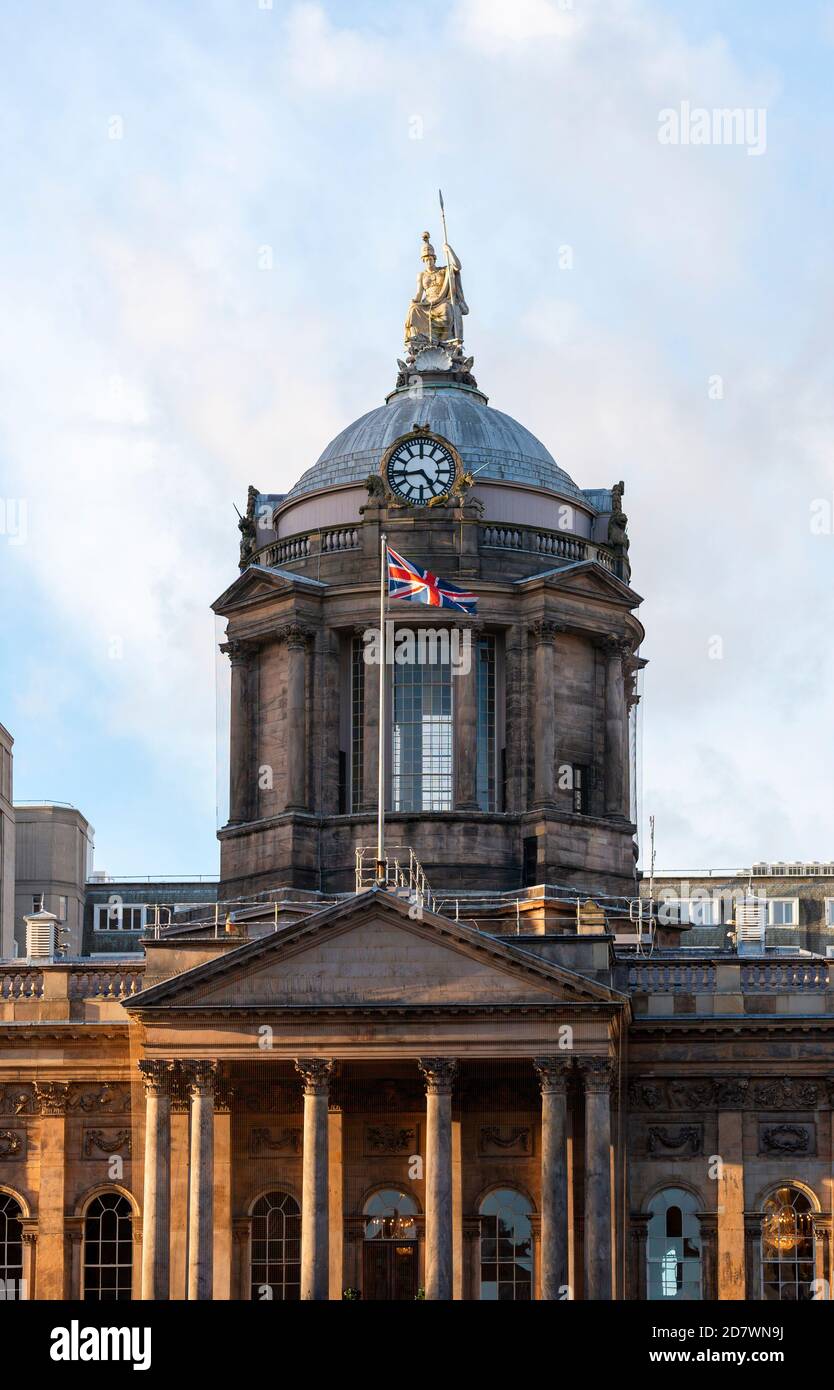 Municipio nel centro di Liverpool Foto Stock