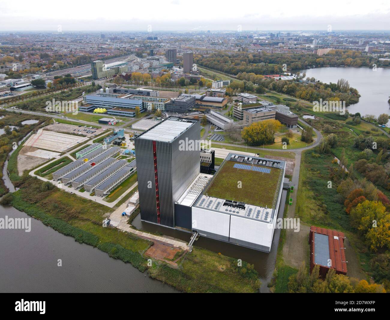 Amsterdam, Paesi Bassi, 25 ottobre 2020 Amsterdam Science Park University Foto Stock
