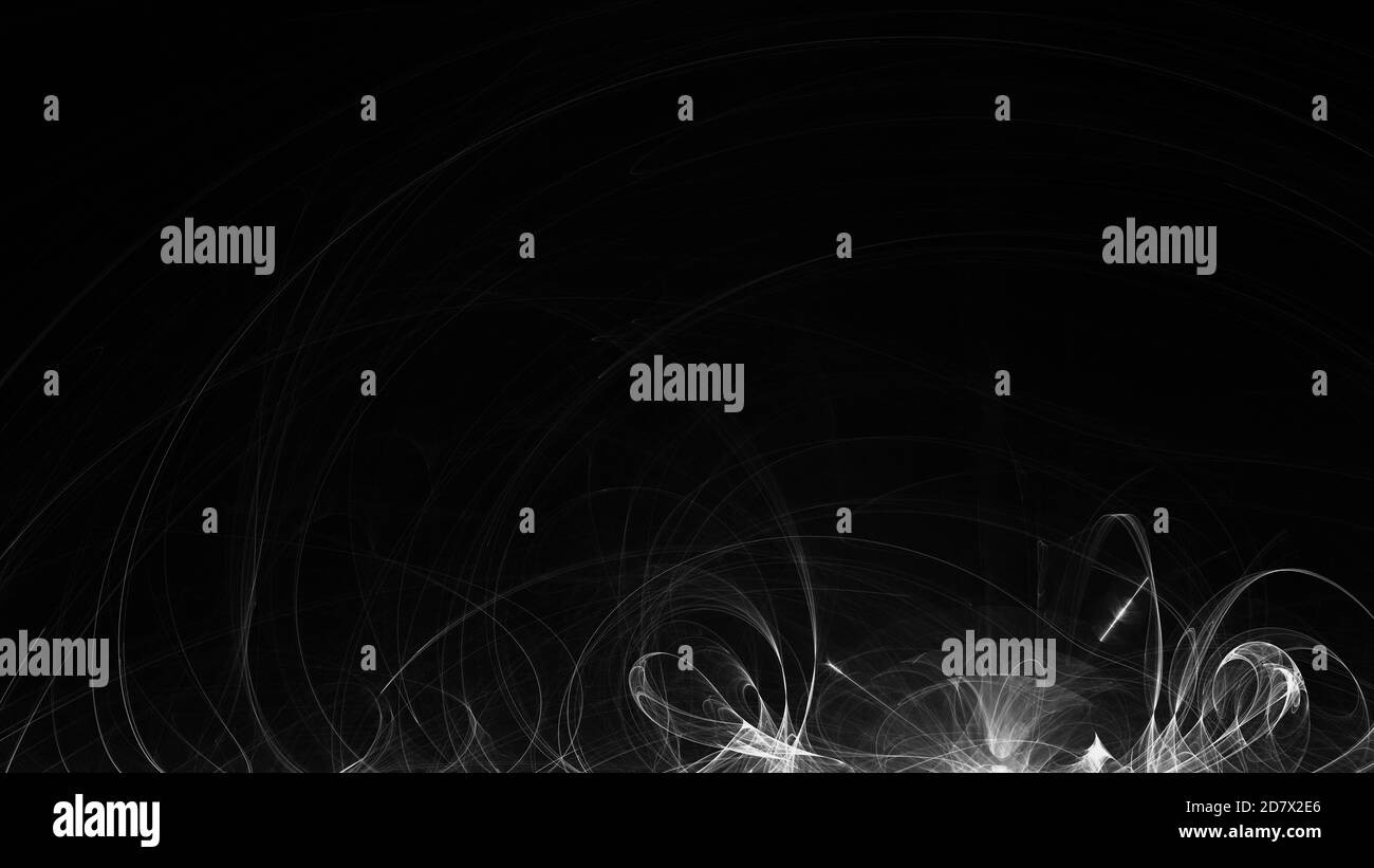 La fantascienza futuristica ad alto contrasto ruota con lo spazio di copia. Foto Stock