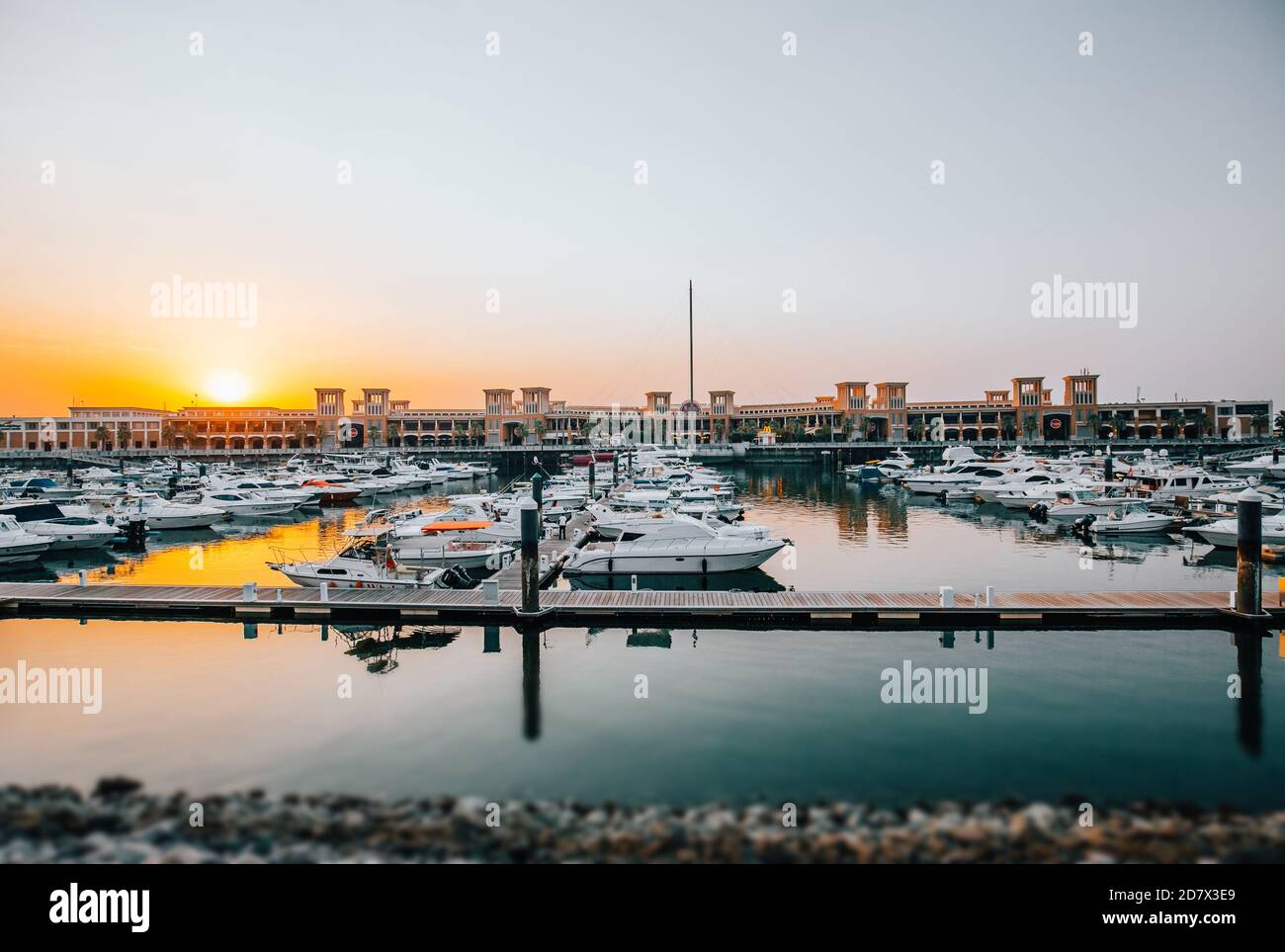 KUWAIT; - 03 agosto; 2017: Souq Sharq Marina Kuwait Foto Stock