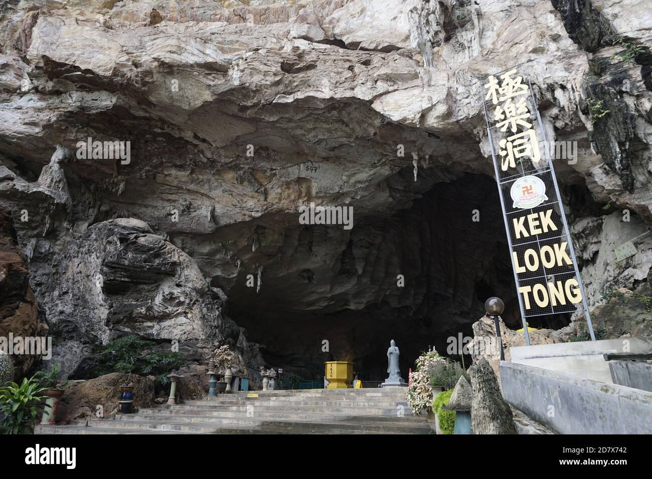 KEK Lok Tong grotta tempio a Ipoh, Malesia Foto Stock