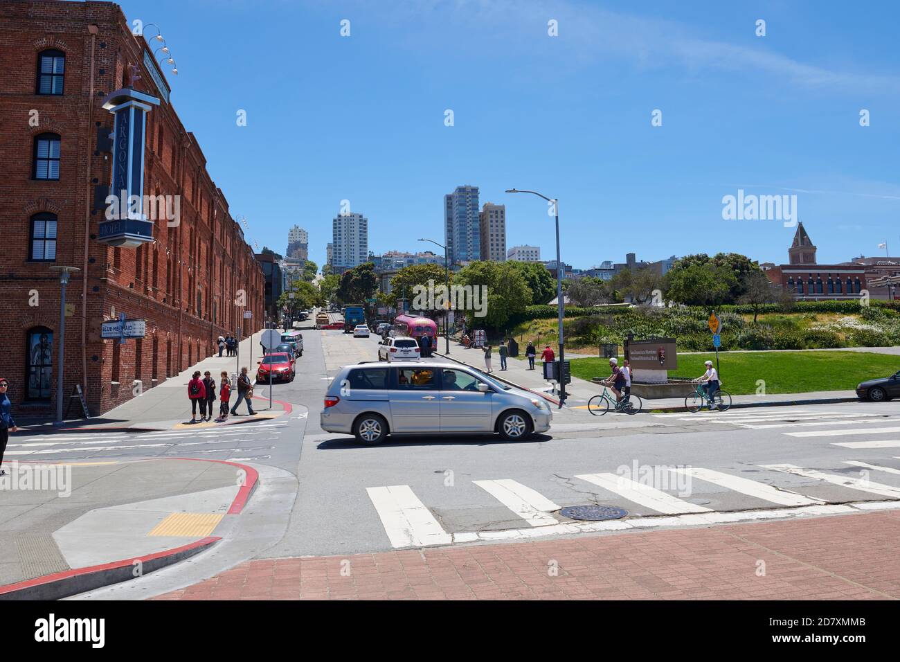 Maritime Historical Park, San Francisco, California, Stati Uniti Foto Stock