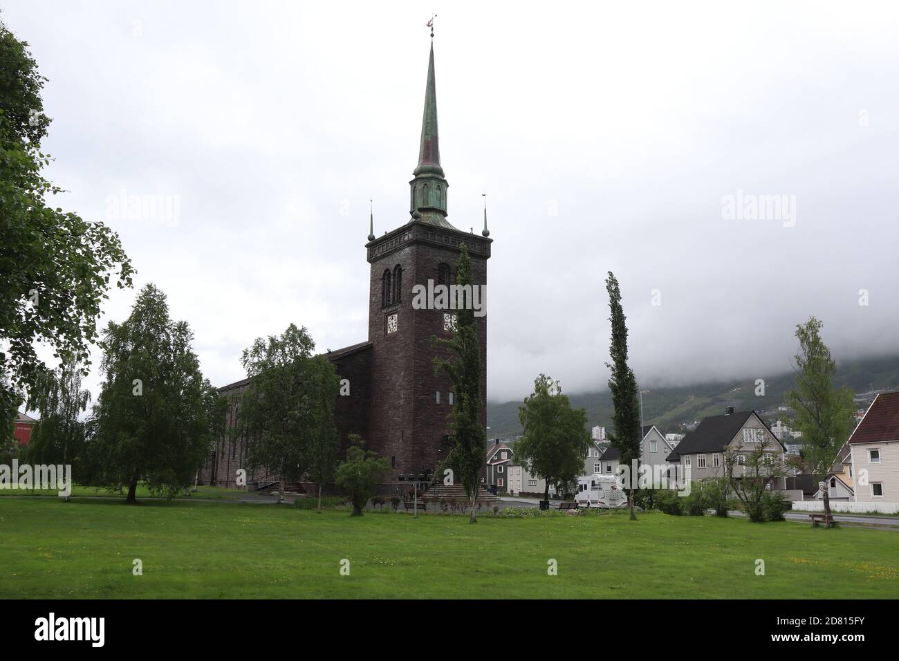 Narvik, / Norvegia - Giugno 23 2019: Kirche von Narvik Foto Stock