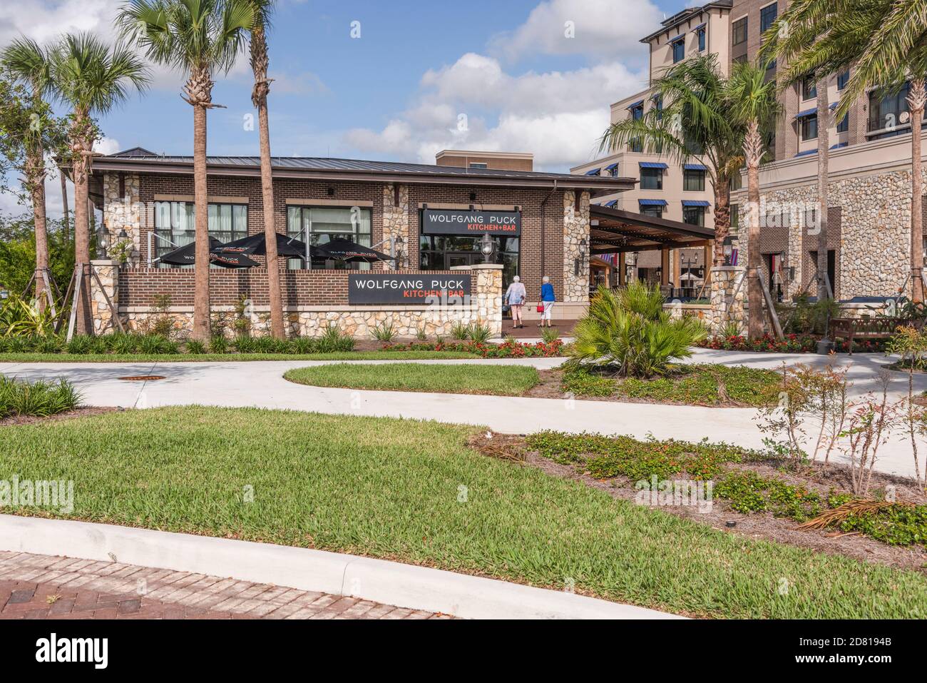 Wolfgang Puck Kitchen & Bar The Villages, Florida USA Foto Stock