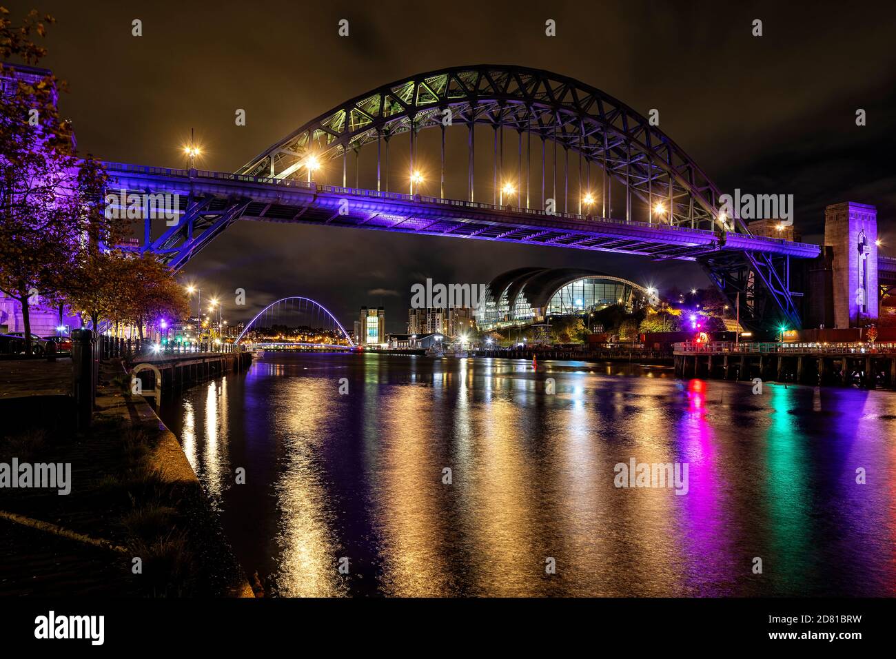 Il Quayside, Newcastle upon Tyne Foto Stock