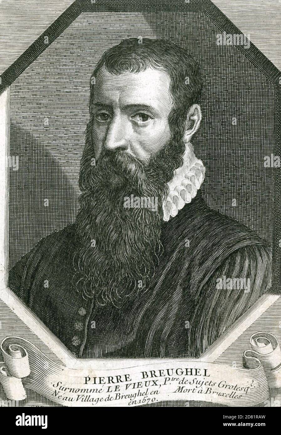 PIETER BRUEGEL L'ANZIANO (c 1525/30-1569) artista olandese Foto Stock