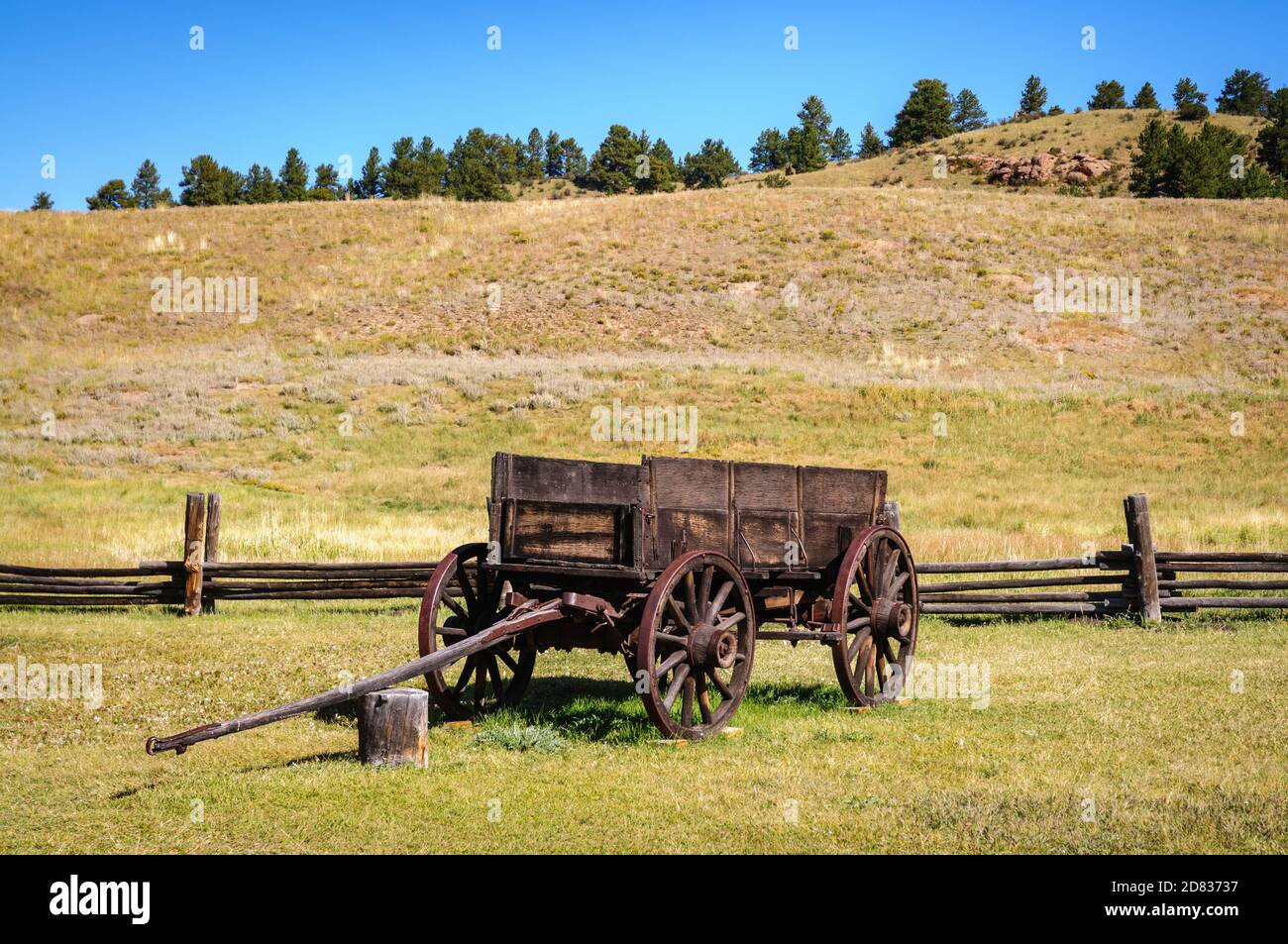 Florissant Fossil Beds National Monument Foto Stock