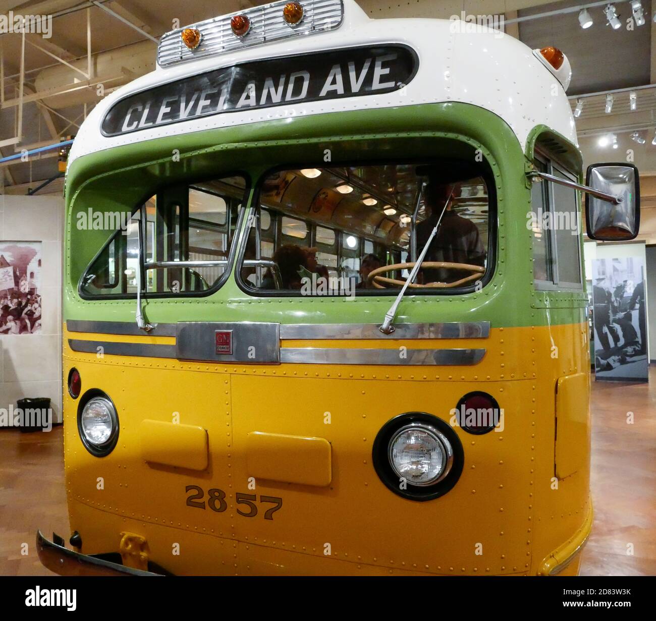 Autobus Rosa Parks al Museo Henry Ford Foto Stock