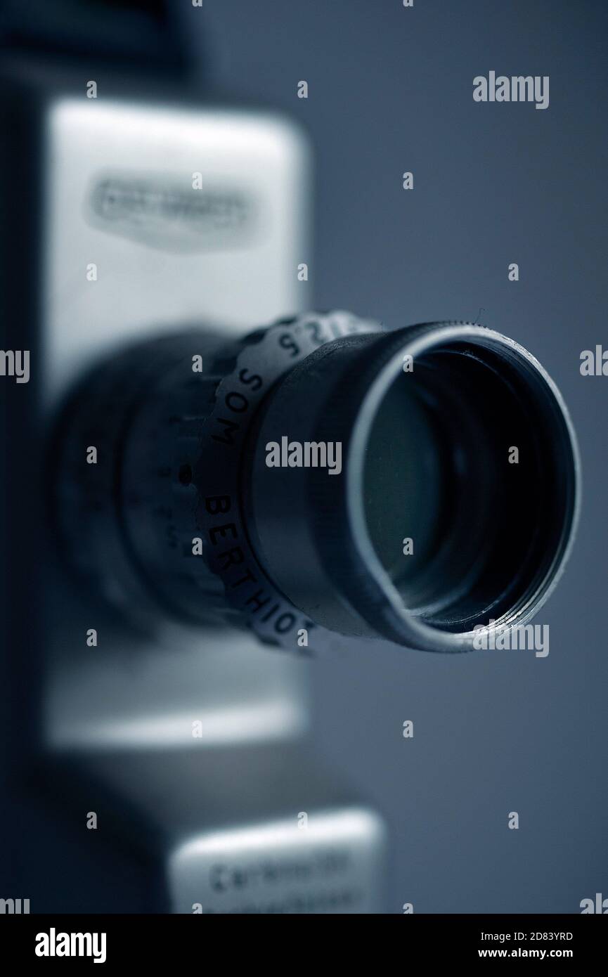 Agfa-Gevaert Carena SA Clockwork Cine-camera / 1960's. Foto Stock