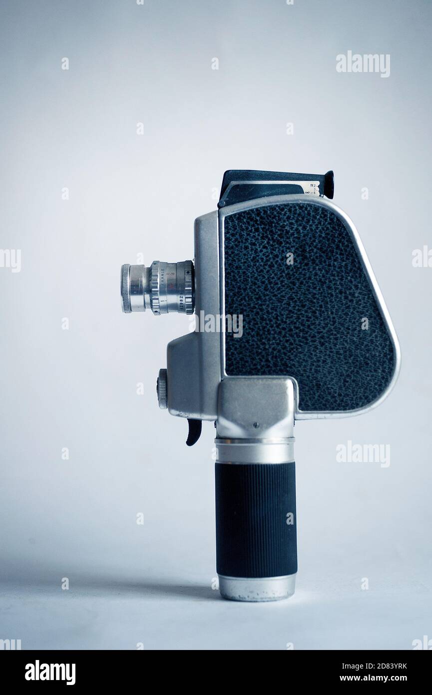 Agfa-Gevaert Carena SA Clockwork Cine-camera / 1960's. Foto Stock