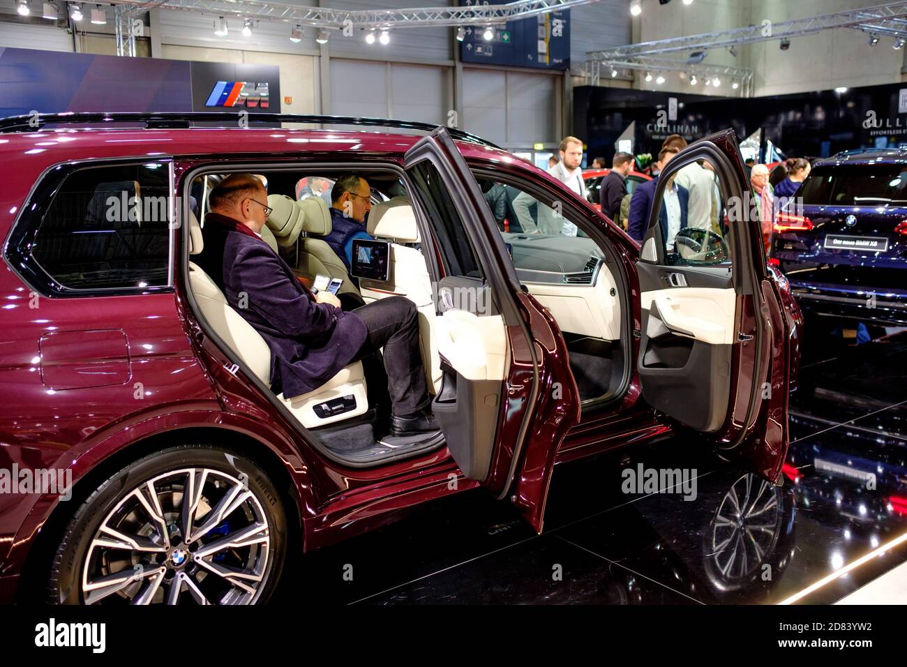 vienna, austria, gennaio 09 2019, vienna autoshowbmw x7 suv Foto Stock