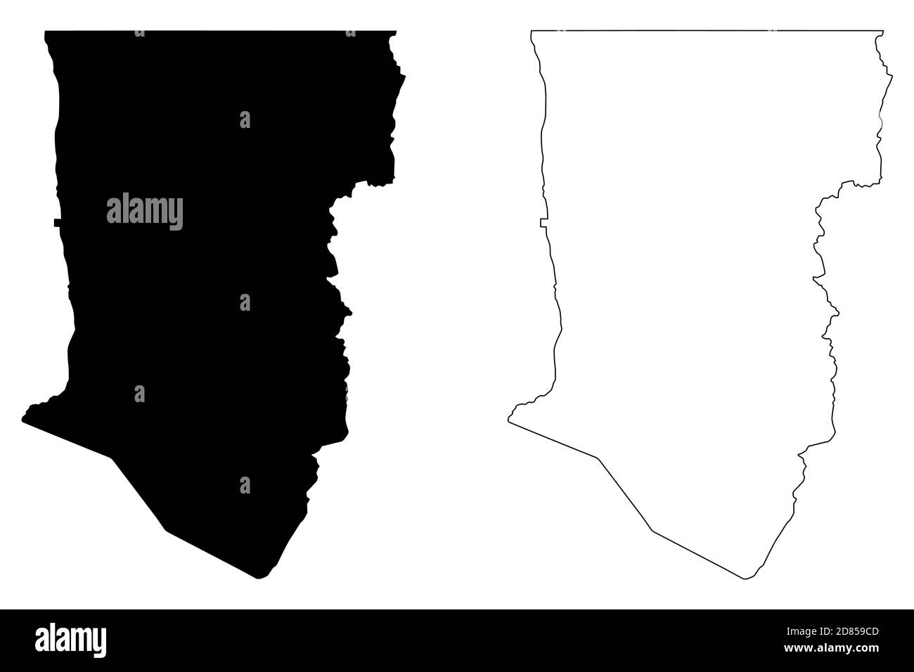Taos County, New Mexico (Stati Uniti, Stati Uniti d'America, Stati Uniti, Stati Uniti, Stati Uniti) mappa vettoriale, schizzo mappa Taos Illustrazione Vettoriale