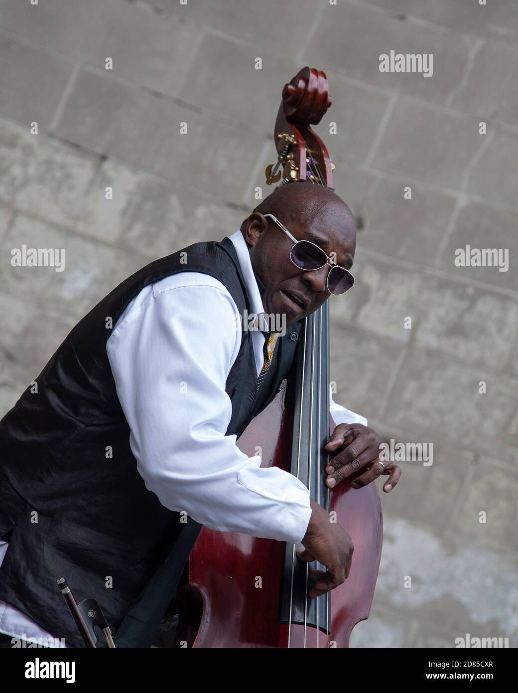 Musica jazz in una cultura diversa Foto Stock