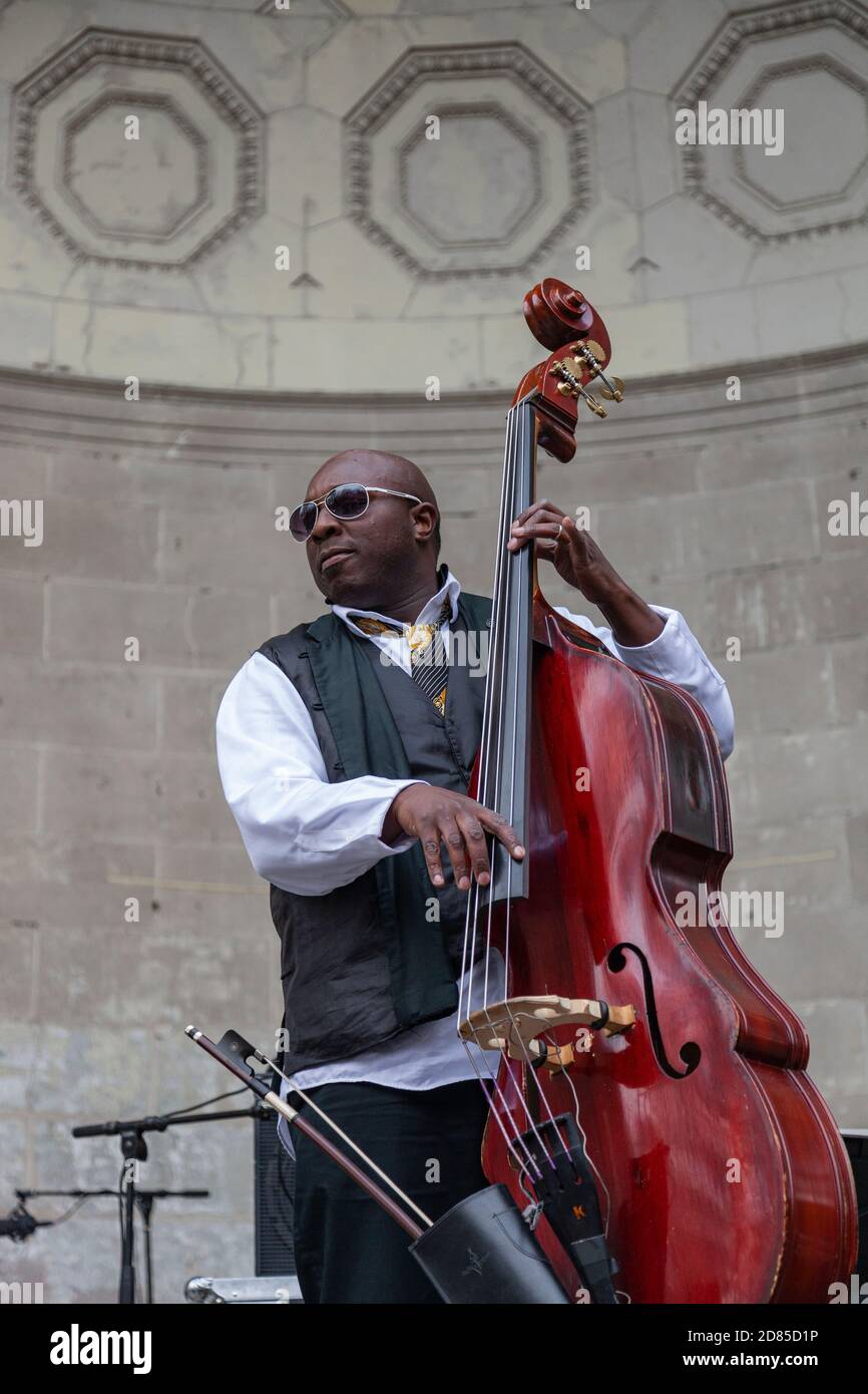 Musica jazz in una cultura diversa Foto Stock