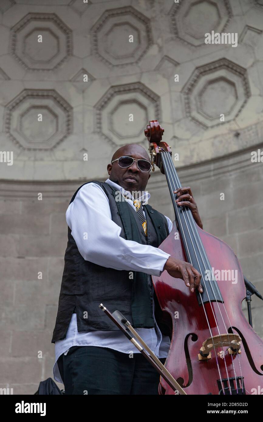 Musica jazz in una cultura diversa Foto Stock