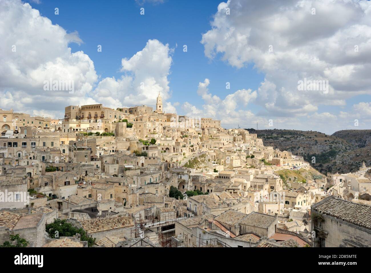 Sasso Barisano, Sassi, Matera, Basilicata, Italia Foto Stock