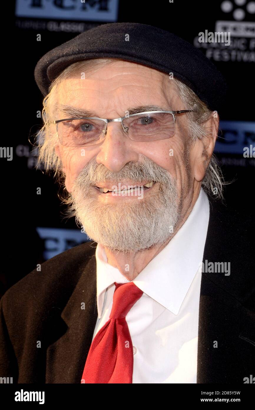 LOS ANGELES - Apr 6: Martin Landau al 2017 TCM Classic Film Festival apertura Night Red Carpet al TCL Chinese Theatre IMAX il 6 aprile 2017 a Los Angeles, California Foto Stock