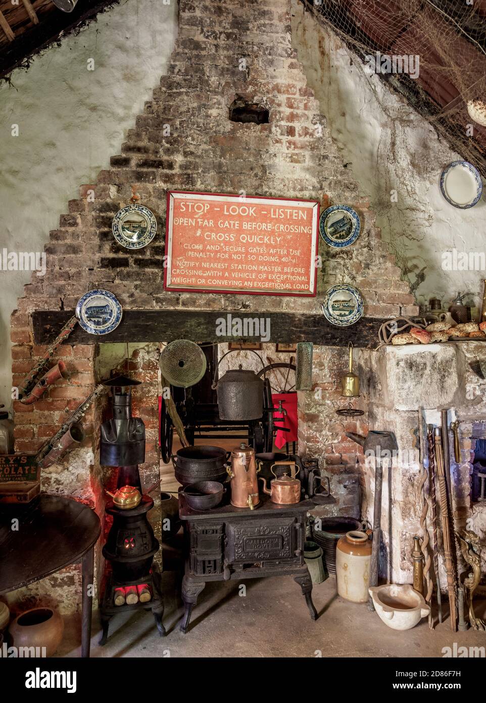Greenwood Great House Pub, interno, parrocchia di San Giacomo, Giamaica Foto Stock
