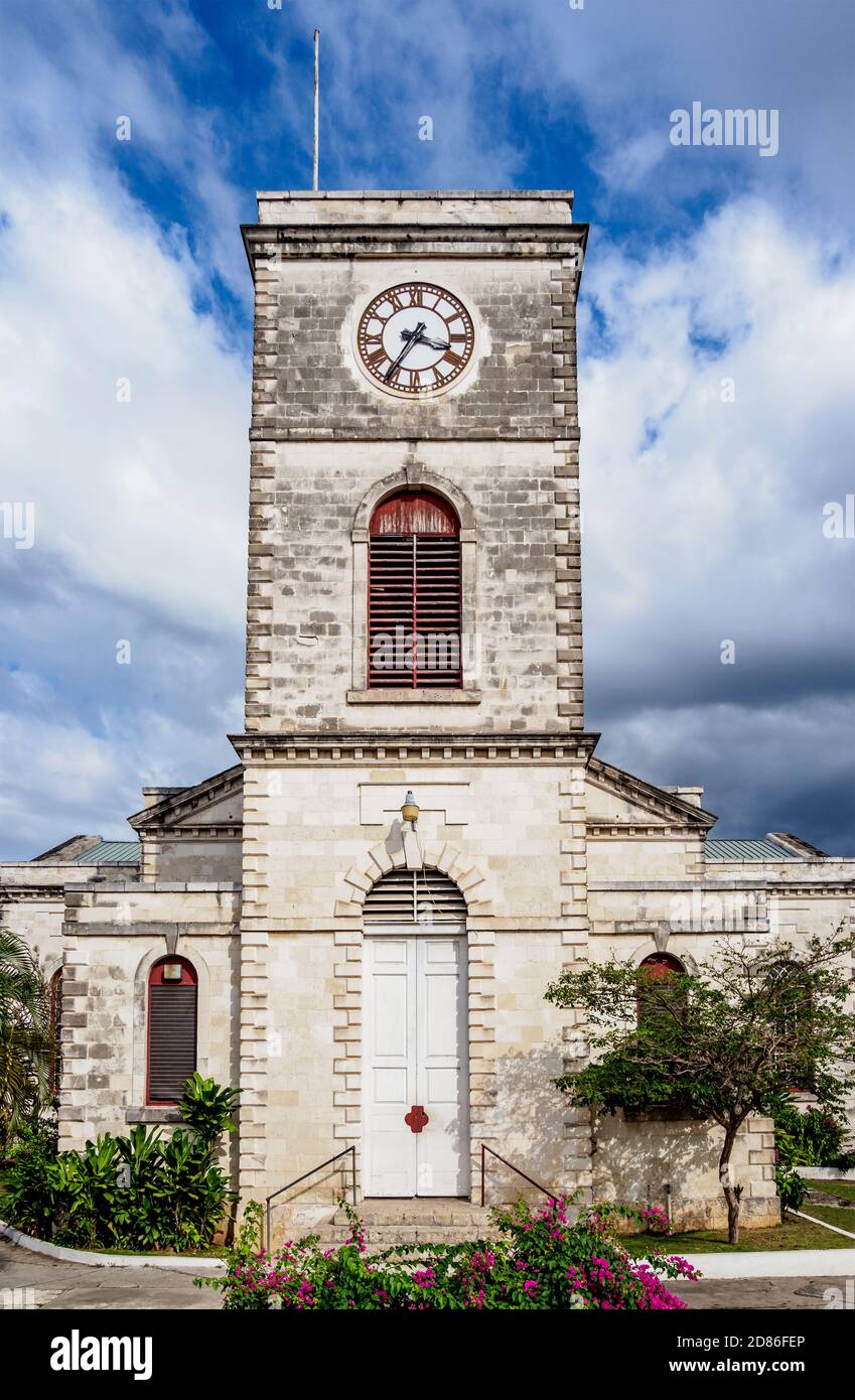 Chiesa Parrocchiale di San Giacomo, Montego Bay, Parrocchia di San Giacomo, Giamaica Foto Stock