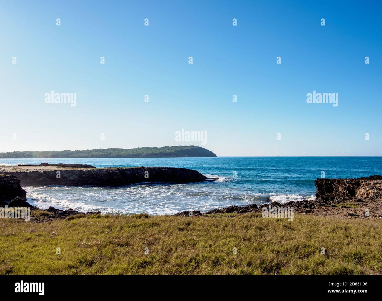 Costa di Treasure Beach, Parrocchia di Santa Elisabetta, Giamaica Foto Stock