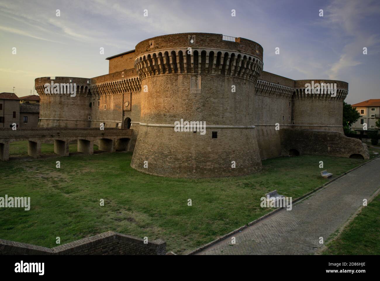 senigallia, marche, italia, fortezza Foto Stock