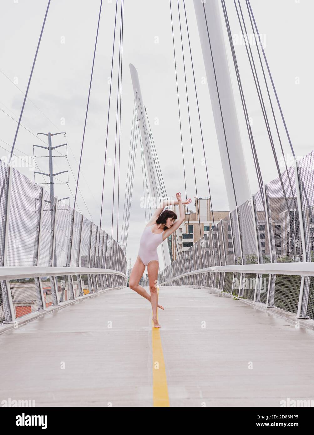 Ballerino di balletto Foto Stock