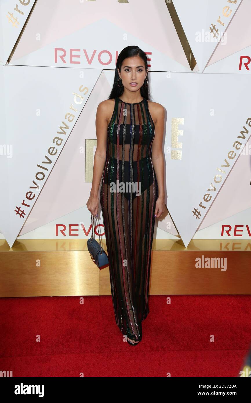 LOS ANGELES - 2 NOVEMBRE: Racquel Natasha al Revolve Awards 2017 al Dream Hotel Hollywood il 2 novembre 2017 a Los Angeles, California Foto Stock