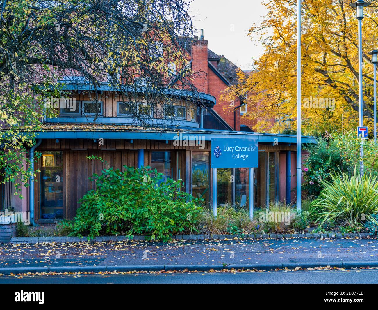 Lucy Cavendish College, Università di Cambridge, Cambridge UK. Fondata nel 1965 come università per sole donne. Tutti i generi ammessi dal 2021. Foto Stock