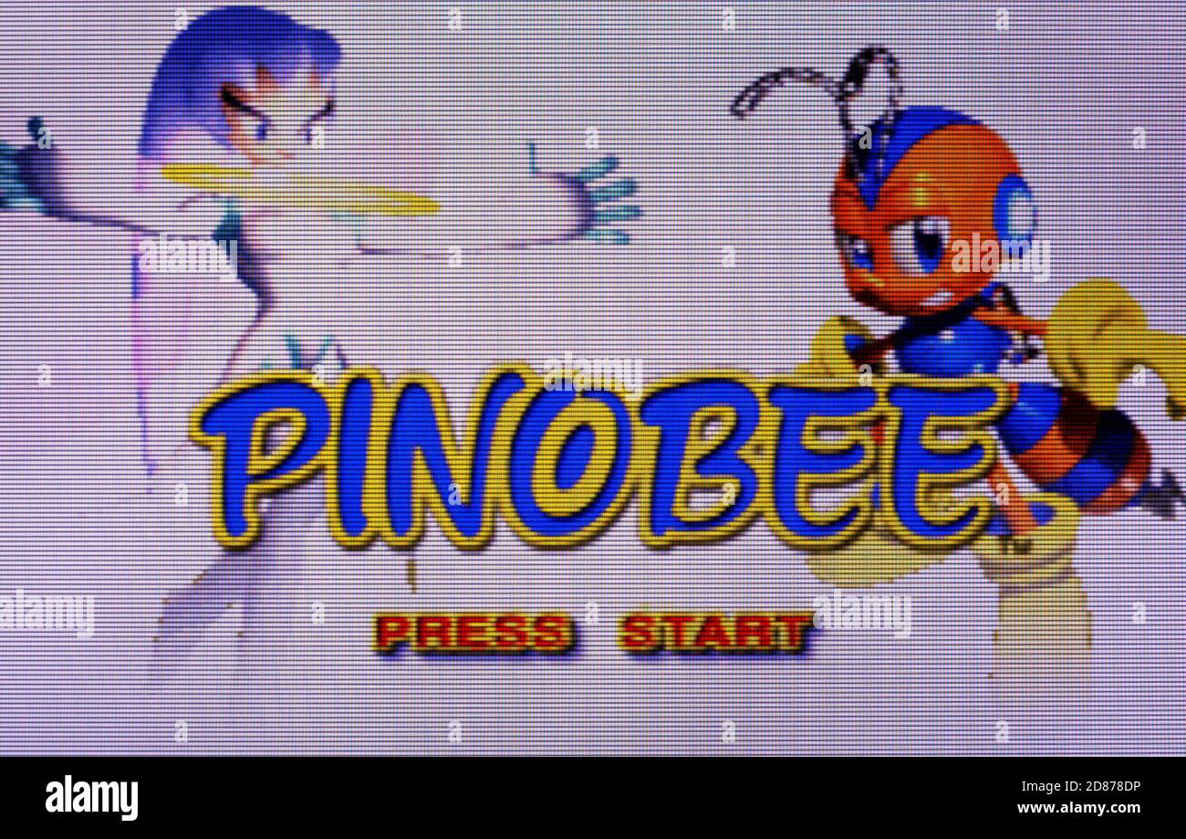 Pinobee - Nintendo Game Boy Advance Videogame - uso editoriale solo Foto Stock