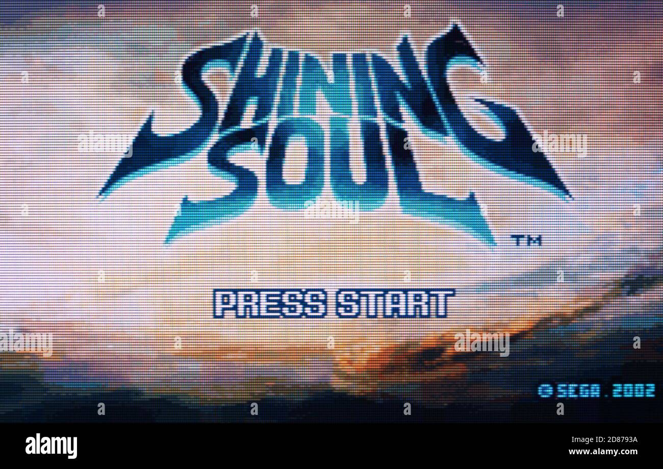 Shining Soul - Nintendo Game Boy Advance Videogame - Editoriale utilizzare solo Foto Stock